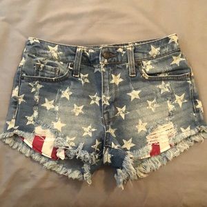 Women’s Mossimo Stars & Stripes Shorts